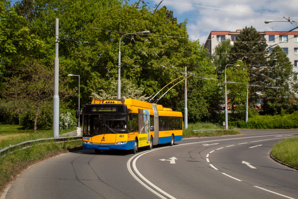 Na linkách zlínské MHD se letos objeví nové elektrobusy a trolejbusy