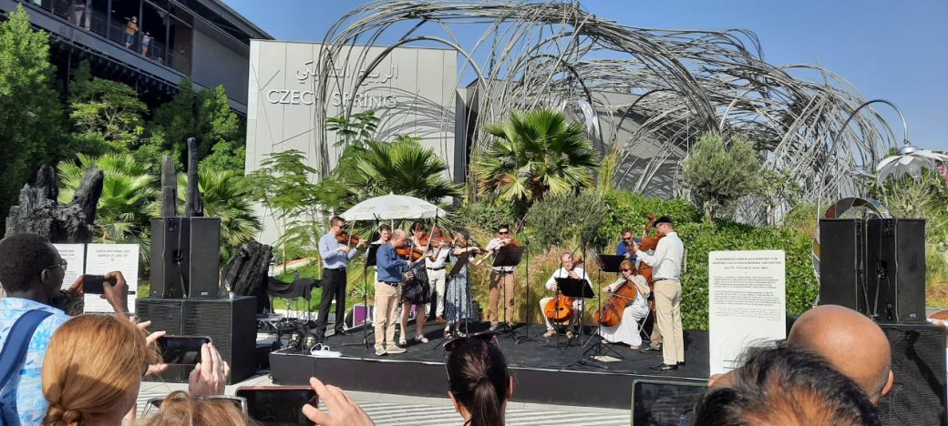 Zlínská filharmonie se představila v Dubaji, sklidila velký úspěch