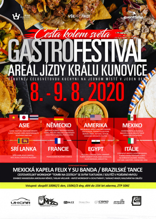 Jedinečný gastrofestival vezme návštěvníky na cestu z Kunovic kolem světa