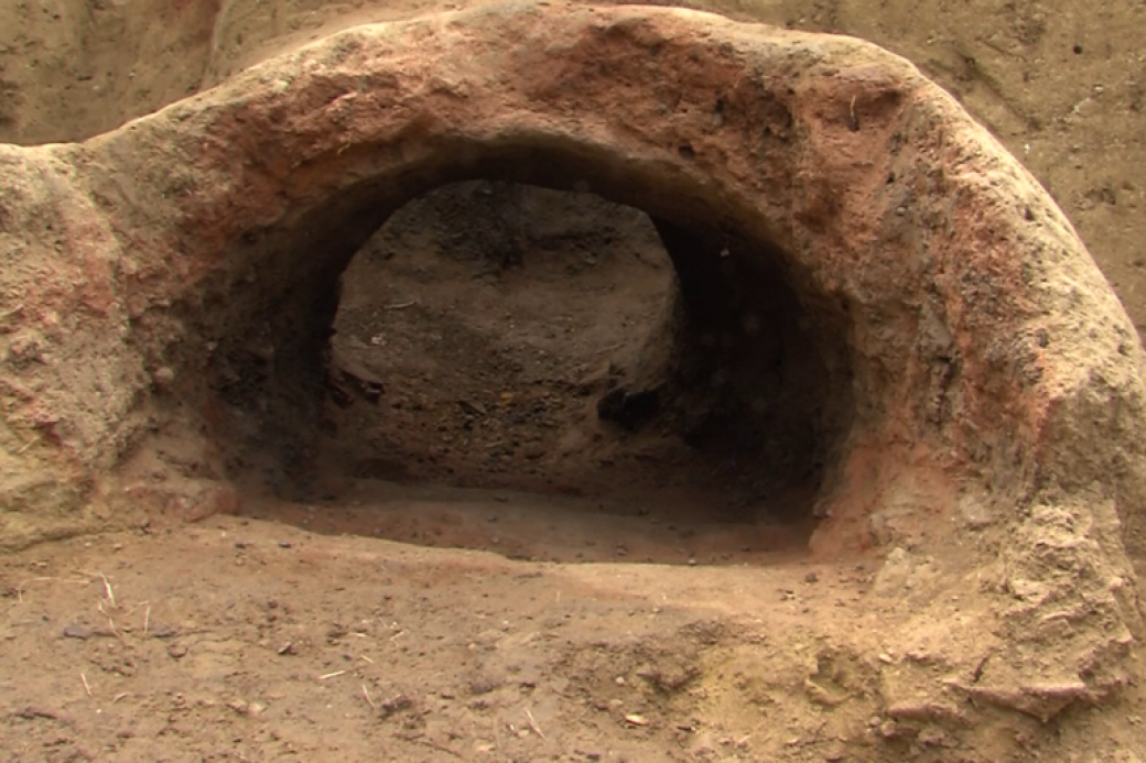 Archeologové u Olšavy náhodou objevili germánskou pec ze 3. století