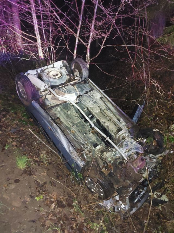 Havaroval a nadýchal přes dvě promile