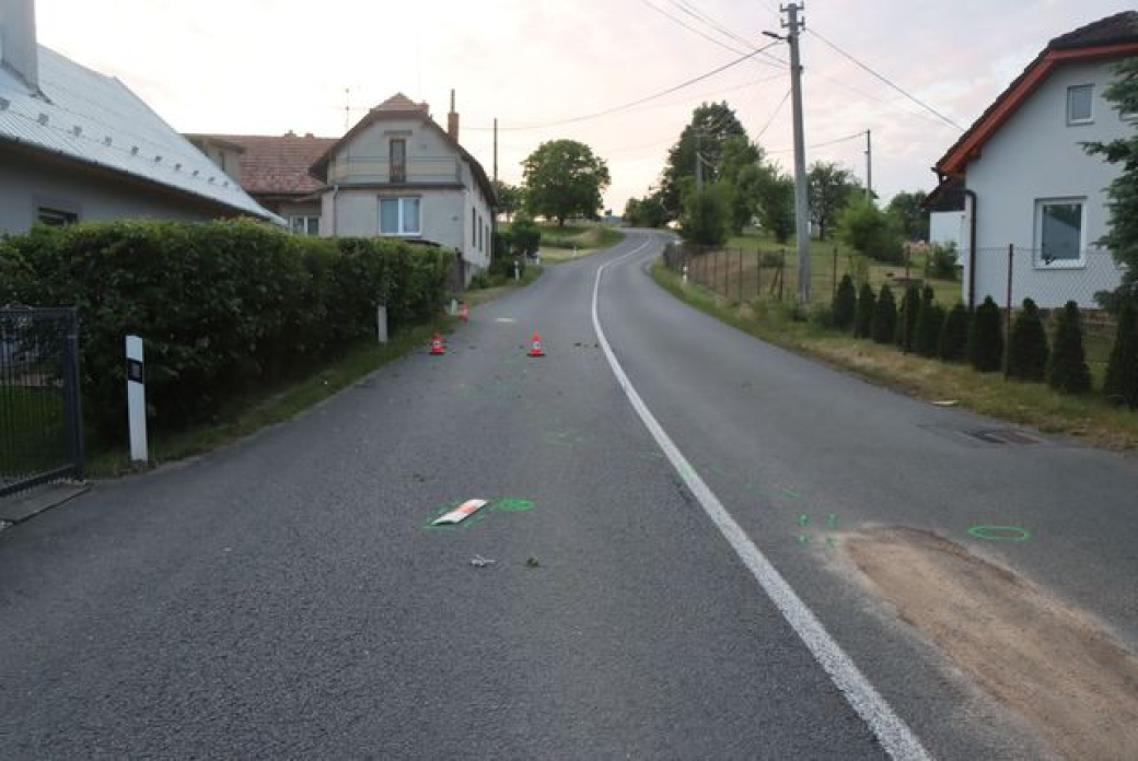 Motocyklista havaroval s téměř třemi promile