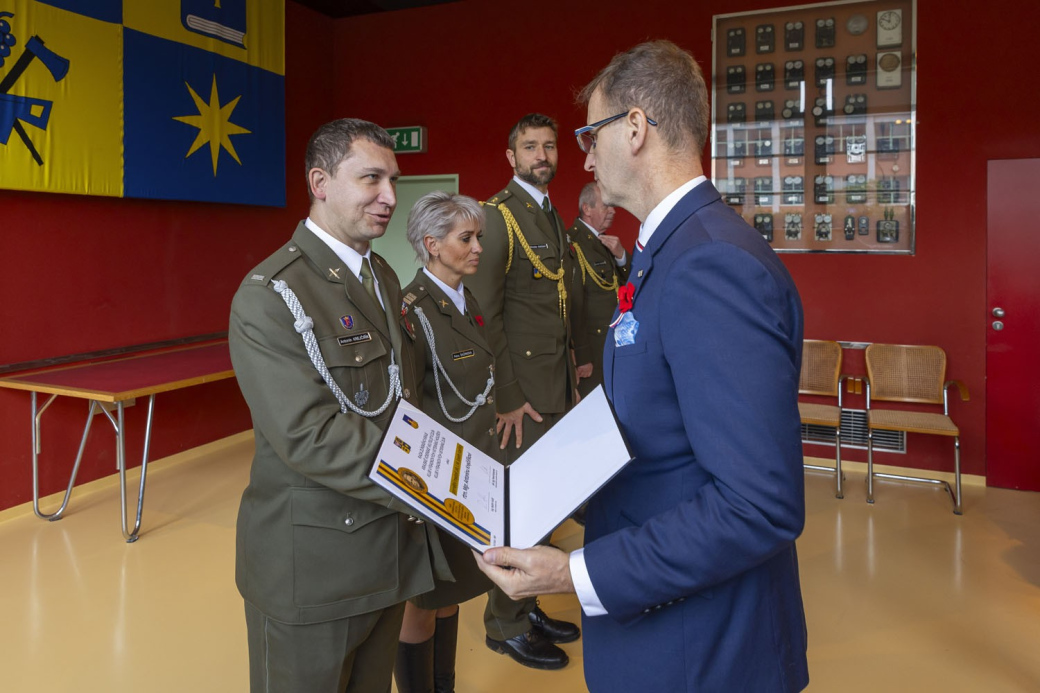 Hejtman ocenil osobnosti přispívající k ochraně vlasti i odkazu protinacistického odboje