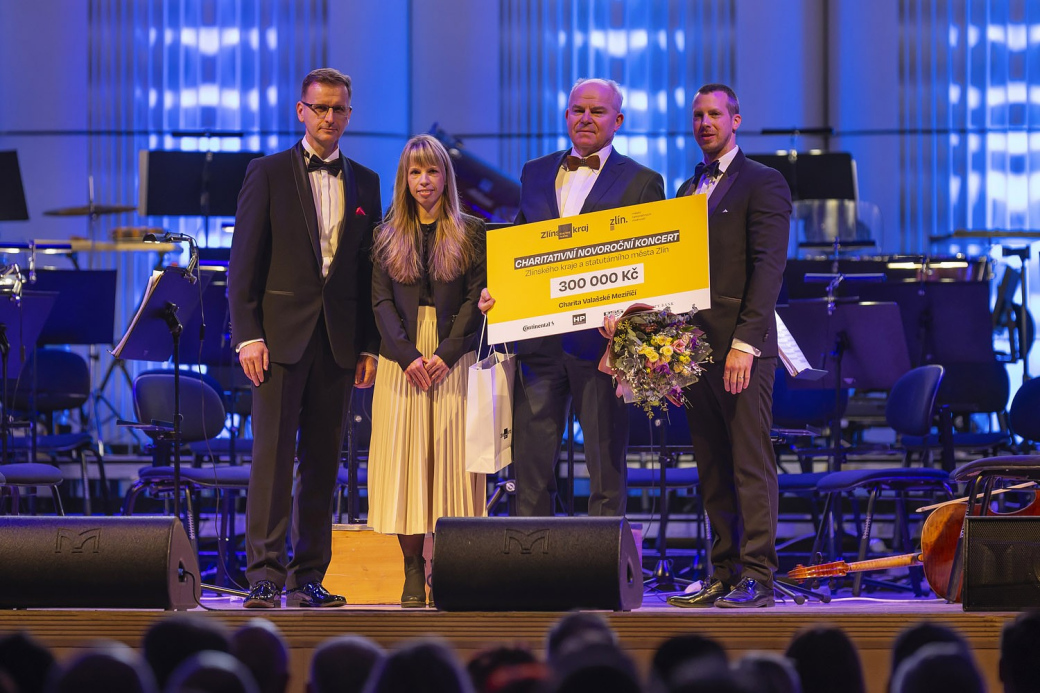 Rekordní výtěžek z jubilejního 20. novoročního koncertu pomůže sociálním službám