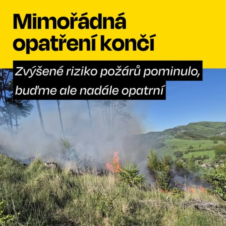 Období nepříznivých klimatických podmínek ve Zlínském kraji skončilo