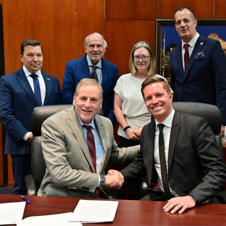 Mise do Texasu přinesla i memorandum s největší hospodářskou komorou regionu