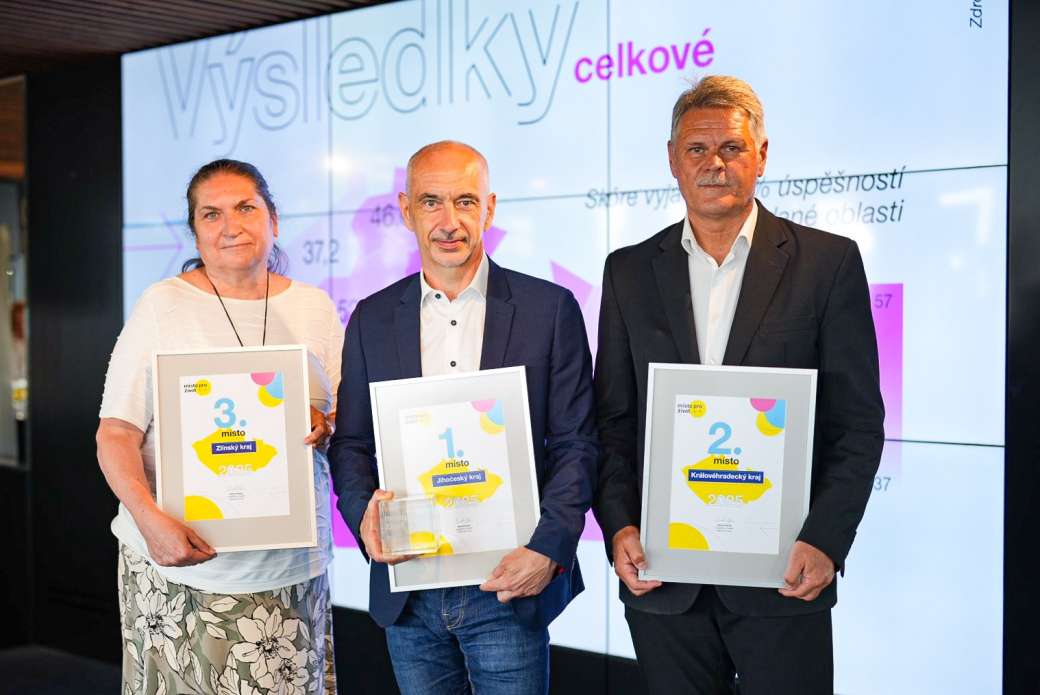 Zlínský kraj bodoval v anketě Místo pro život, je třetí ze všech regionů