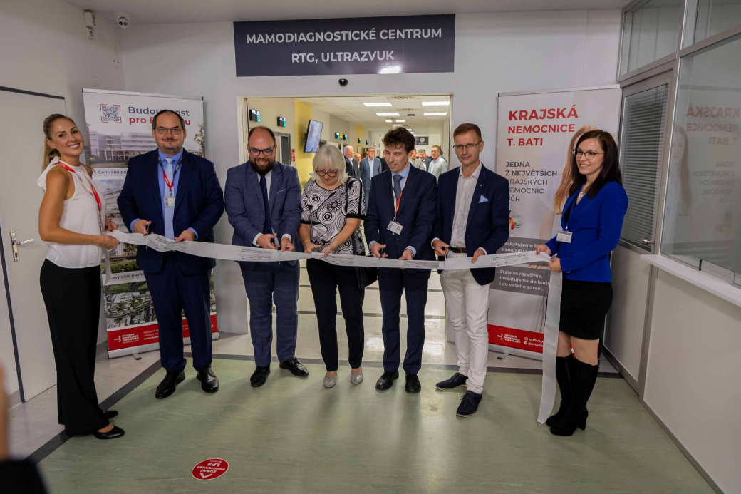 Zlínská nemocnice slavnostně otevřela mamodiagnostické centrum