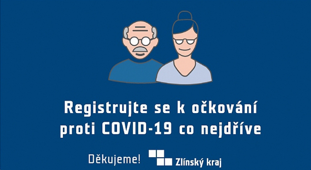 K očkování proti Covid-19 se budou moci registrovat lidé od 60 let 