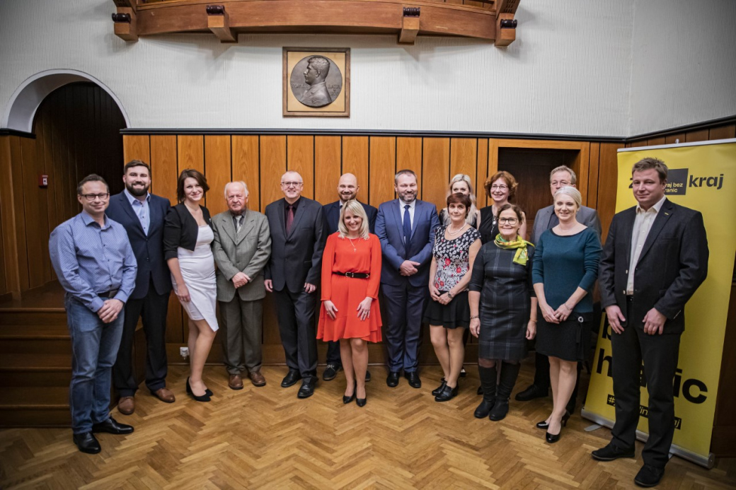 Osobnosti nemocnic Zlínského kraje převzaly v Baťově vile ocenění