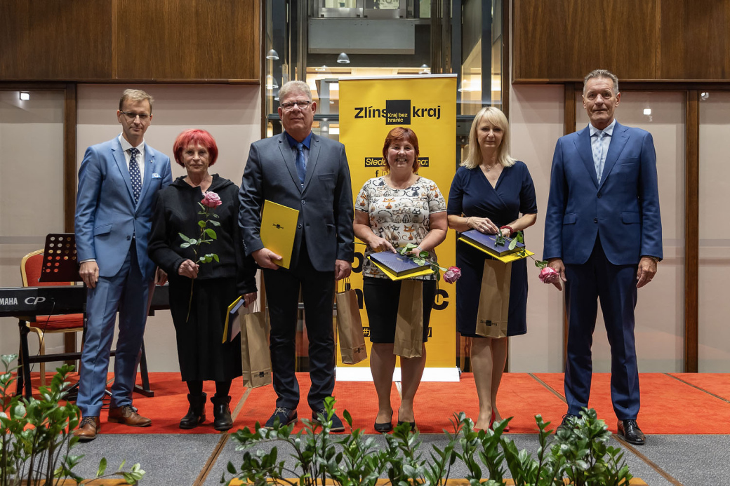Osobnosti nemocnic a záchranky Zlínského kraje převzaly ocenění za svou práci