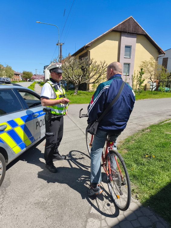 Policie se zaměřila  na cyklisty. Dva byli pod vlivem alkoholu