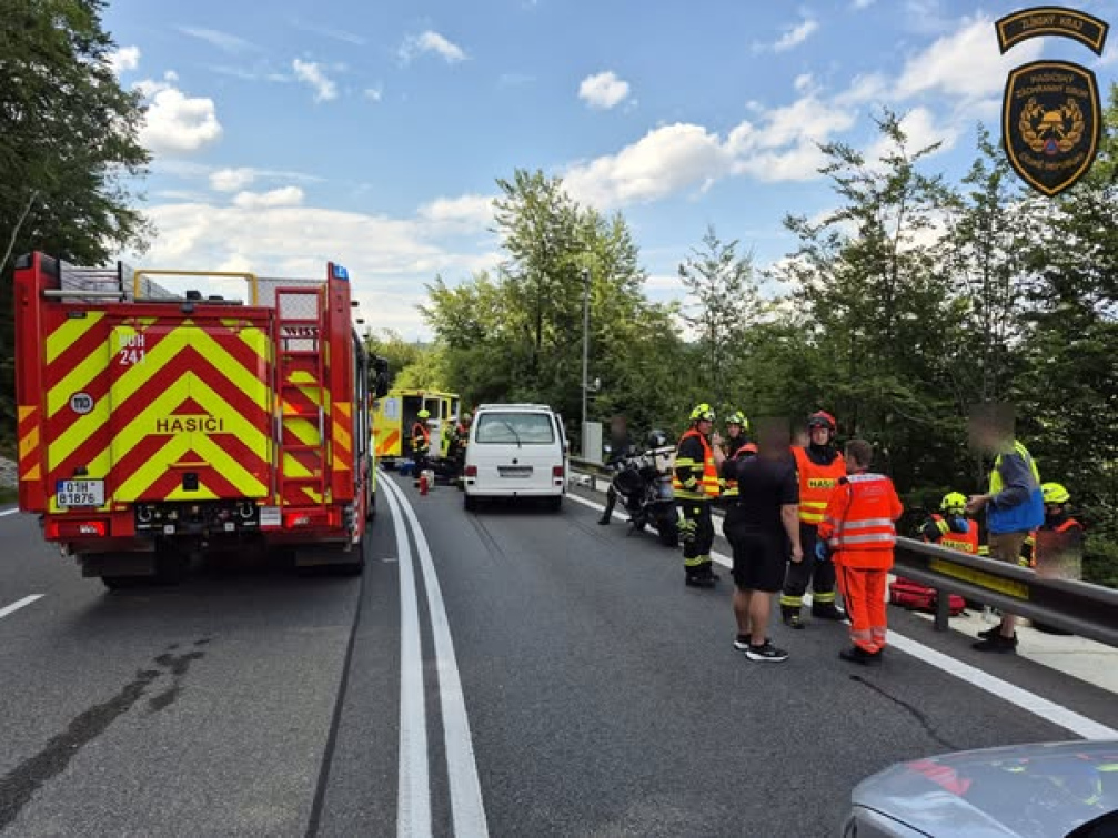 V Buchlovských kopcích zemřel motorkář. Další boural v Brankách