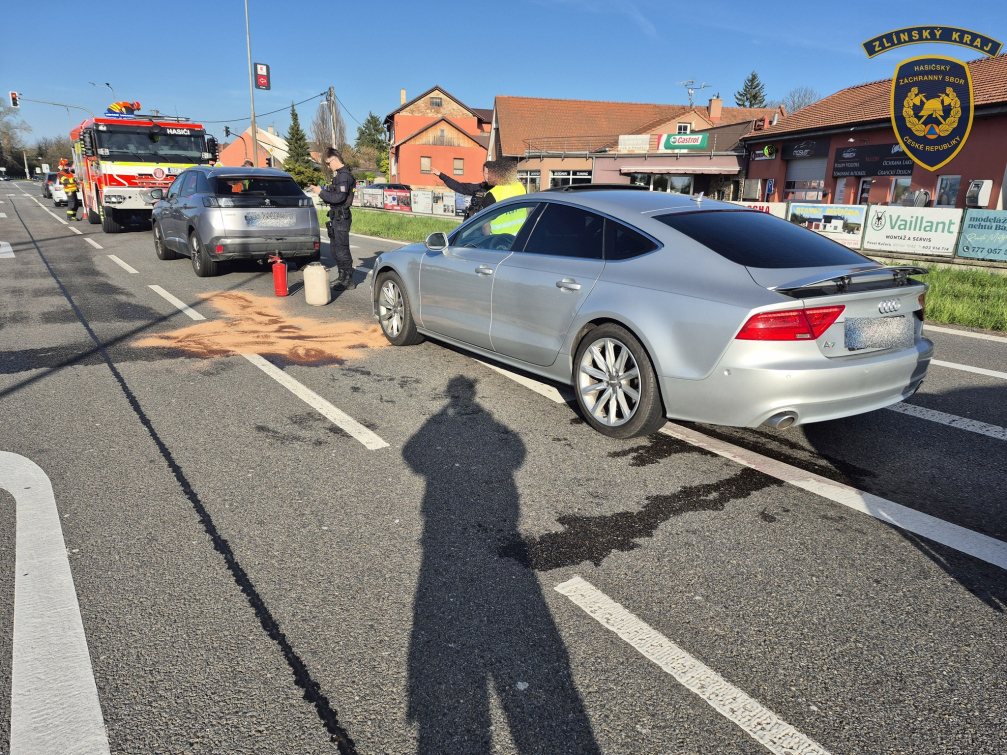 Během soboty zasahovali hasiči u tří dopravních nehod