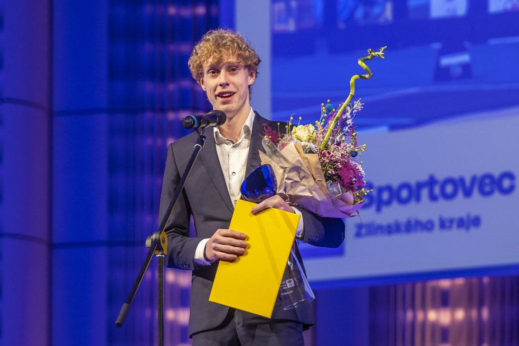 Nadějný atlet Petr Meindlschmid je nejlepším sportovcem Zlínského kraje roku 2024