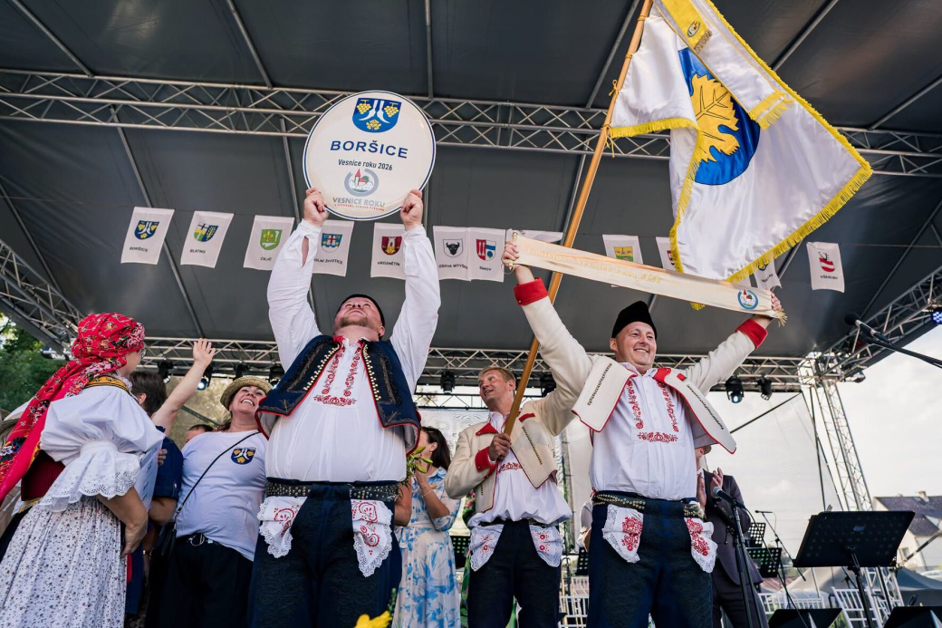 Boršice zvítězily v celostátním kole soutěže Vesnice roku 2026