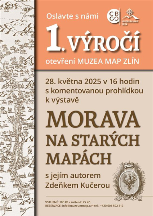 Muzeum map Zlín slaví první výročí od svého vzniku