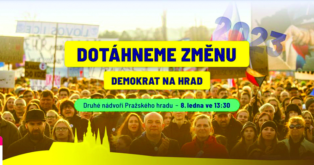 Milion chvilek pro demokracii: Dotáhneme změnu – Demokrat na Hrad