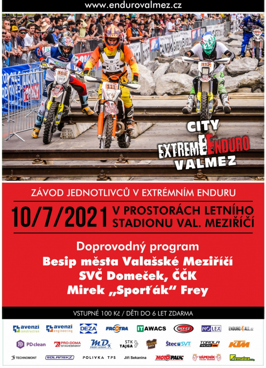 Extrémní městský enduro závod se blíží