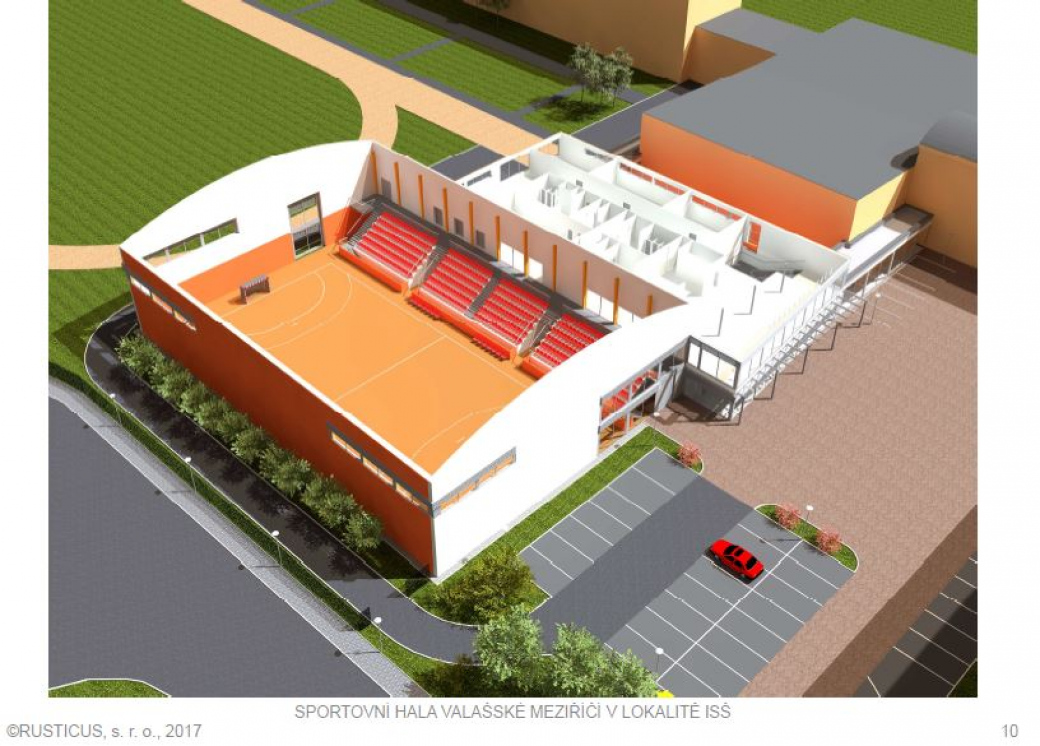 Zastupitelé posvětili dohodu o dočasném přerušení projektu sportovní haly