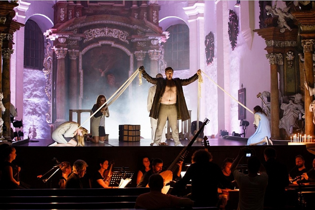První oratorium v dějinách hudby provede scénicky Czech Ensemble Baroque na Zámku Holešov