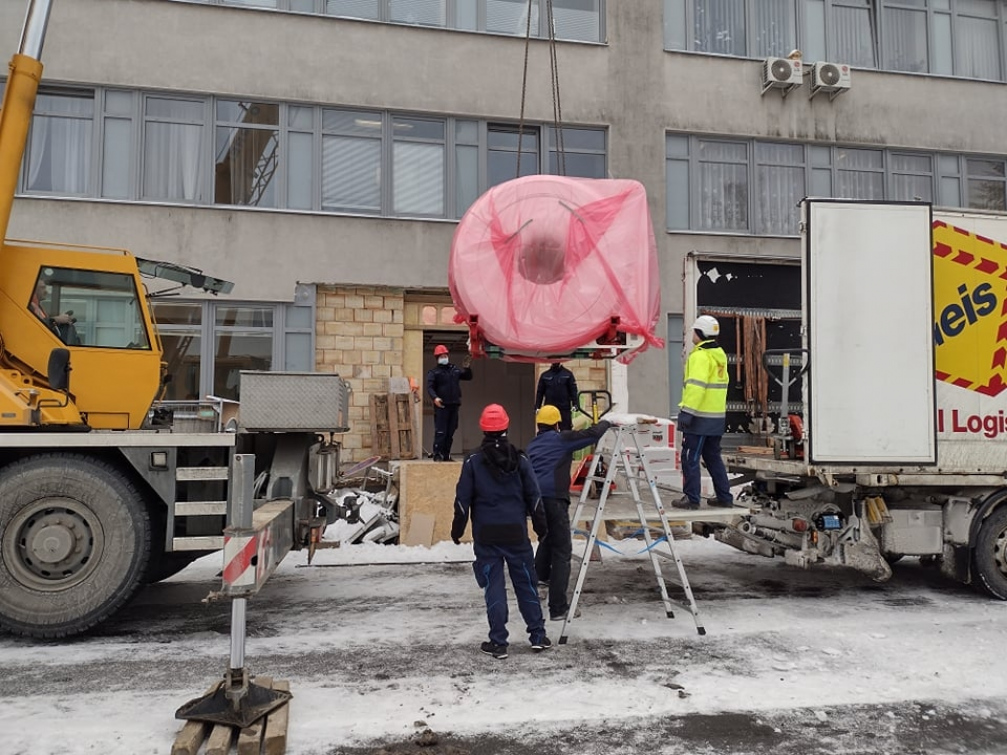 Stavební práce na novém pracovišti magnetické rezonance Nemocnice AGEL Valašské Meziříčí finišují 