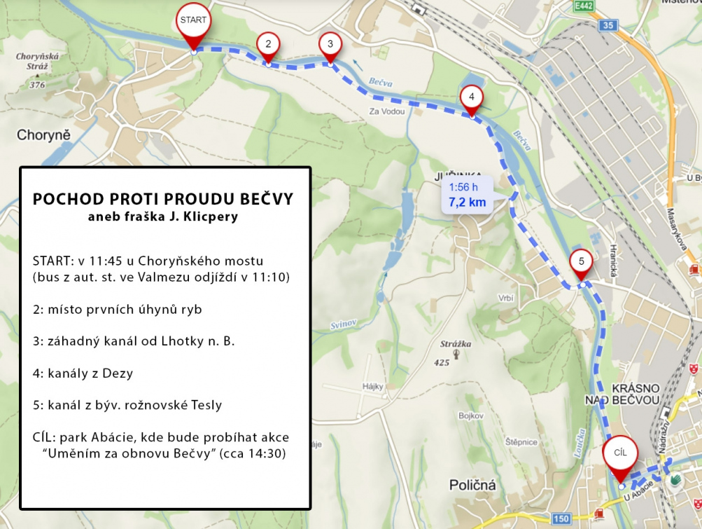 V sobotu proběhne Pochod proti proudu Bečvy aneb fraška J. Klicpery