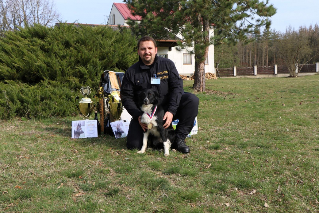 Zlínský policejní psovod získal titul Mistra ČR