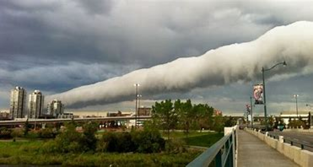 Včerejší bouřky způsobily značné škody a přinesly i zajímavé meteorologické jevy