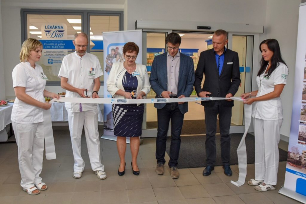 Otevření rehabilitačního oddělení a nové lékárny ve vsetínské nemocnici