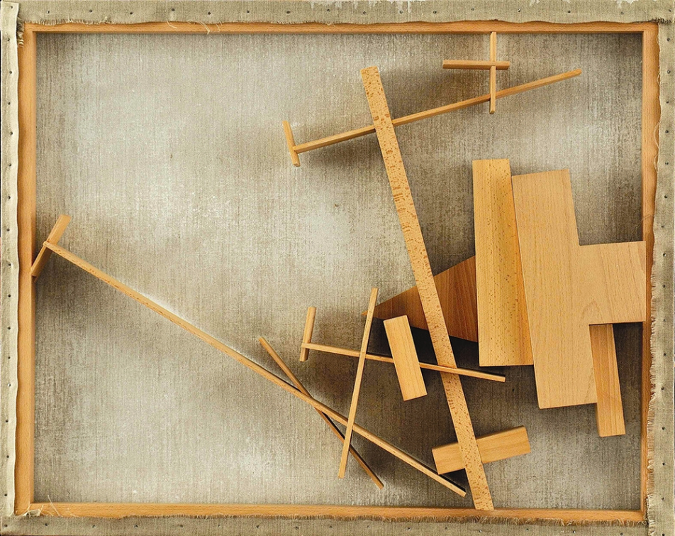 Geometrické tvarosloví v podání Josefa Mladějovského v Galerii Sýpka ve Val. Meziříčí