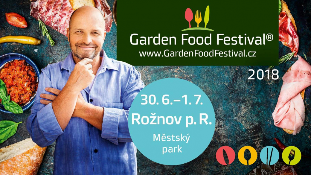 Na Garden Food Festival do Rožnova přijede i Zdeněk Pohlreich