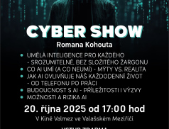 Cybershow v Kině Valmez poradí, jak na umělou inteligenci