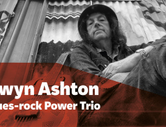 Podzimní jazz &amp; bluesové dny 2025: Gwyn Ashton Blues-Rock Power Trio (AUS / IT) 