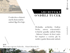 Přednáška architekta Tučka o rekonstrukci nádraží Praha 6 -Bubeneč 