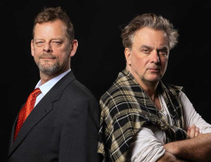 Martin Stránský a Tomáš Matonoha v komedii Poslední člověk na zemi