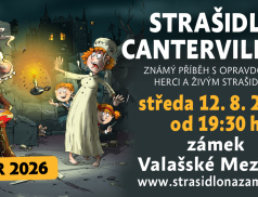 Strašidlo Cantervillské se zjeví v meziříčském Amfiteátru
