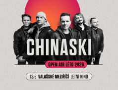 Open Air Léto 2026: Chinaski v meziříčském Amfiteátru