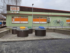 Nová kontejnerová hnízda U Nemocnice