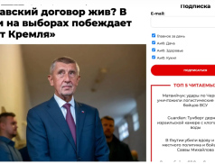 V českých volbách zvítězil „agent Kremlu“, píší v Rusku