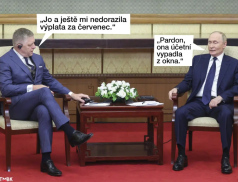 Fico v Pekingu poklonkoval Rusům. Putin ho pochválil