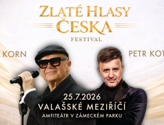 Letní festival Zlaté hlasy Česka: Jiří Korn &amp; Petr Kotvald