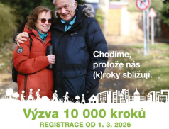 Rožnov se připojí do dubnové chodecké Výzvy 10&nbsp;000 kroků