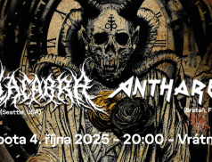 Deathmetalový koncert, kde Seattle potkává Bretaň: Lacabra (USA) a Anthares (F)