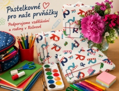Rožnov podpoří budoucí prvňáčky: Rodiny získají tisícikorunové „pastelkovné“