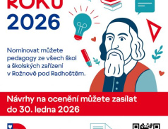 Starosta Kučera vyzývá: Nominujte svého Pedagoga roku 2026