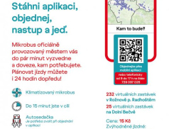 Moderní doprava na dosah. Rbus vyjíždí 1. července do ulic Rožnova a Dolní Bečvy