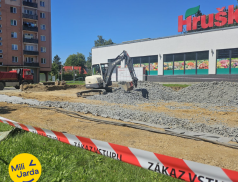 Revitalizace před Rosavou začala, hotovo by mělo být do konce října