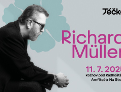 Koncert Richarda Müllera v rožnovském Amfiteátru Na Stráni 
