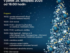 Rozsvícení vánočního stromu odstartuje bohatý adventní program v Rožnově